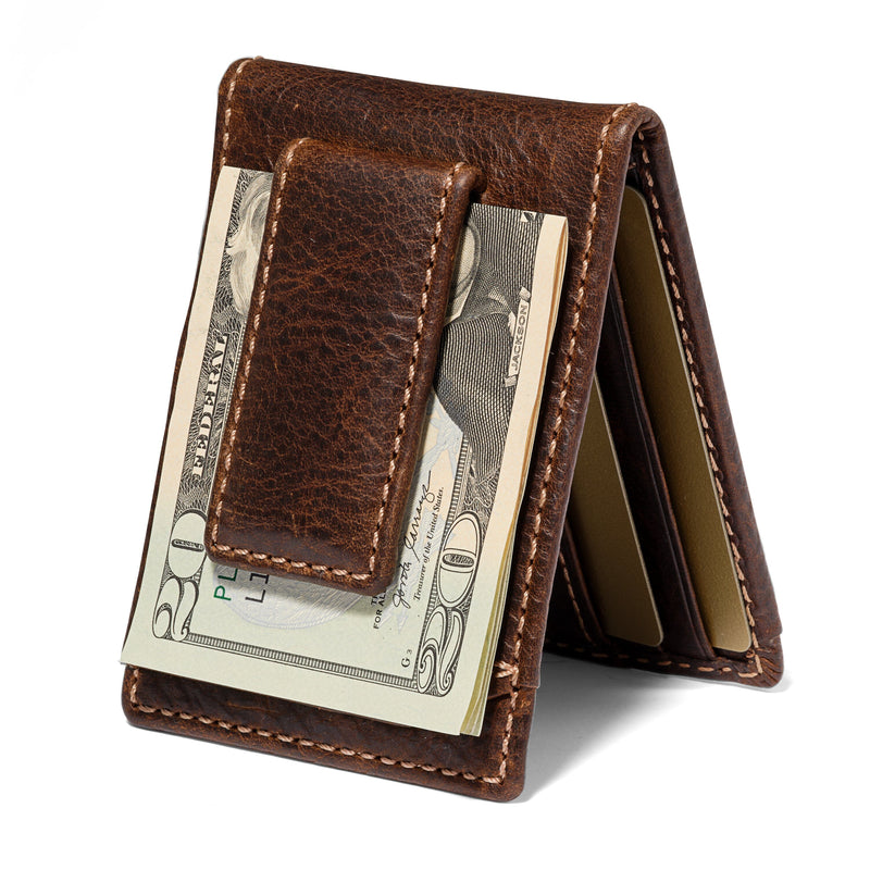 Ivor ID Bifold Front Pocket Money Clip Wallet House of Jack Co. 